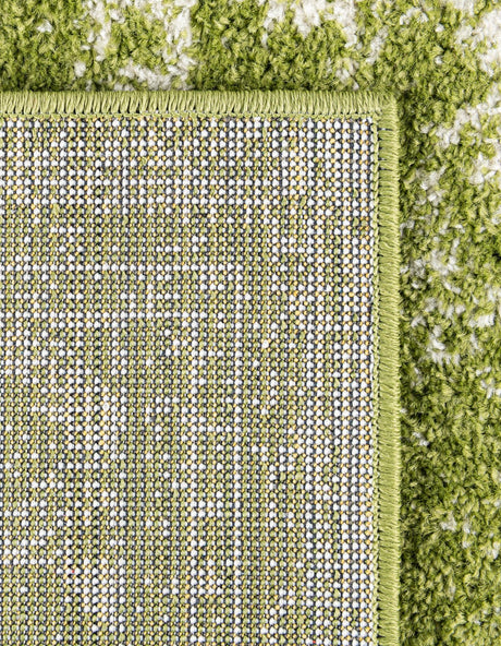 Green 10' x 10' Bromley Square Area Rug 100% Polypropylene With Cotton Backing Vintage Distressed Colorful Traditional Carpet for Living Dining Rooms Offices for Sale at Rug Engine
