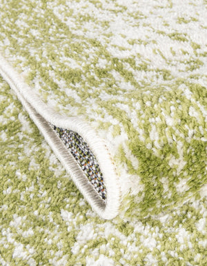 Green 12' x 12' Bromley Square Area Rug 100% Polypropylene With Cotton Backing Vintage Distressed Colorful Traditional Carpet for Living Dining Rooms Offices for Sale at Rug Engine