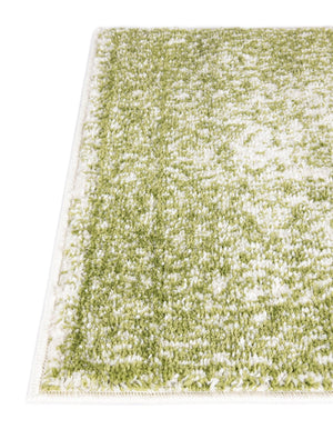 Green 12' x 12' Bromley Square Area Rug 100% Polypropylene With Cotton Backing Vintage Distressed Colorful Traditional Carpet for Living Dining Rooms Offices for Sale at Rug Engine
