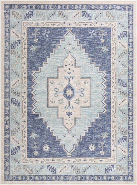 Sky blue 12' x 16' 1 Whitney Rectangle Area Rug