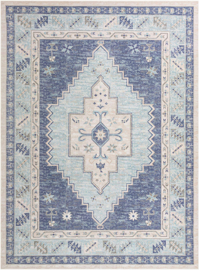 Sky blue 12' x 16' 1 Whitney Rectangle Area Rug