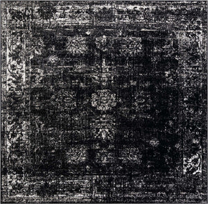 Black 10' x 10' Sofia Square Rug