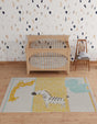 Ivory 8' x 10' Whimsy Kids Rectangle Rug