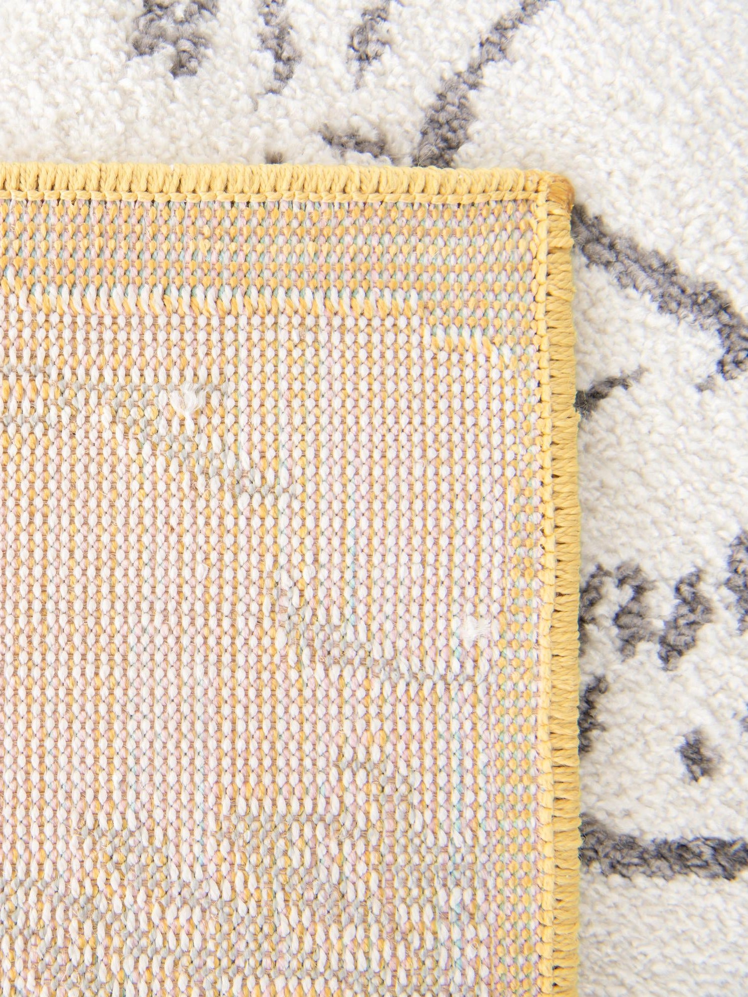 Ivory and Gray 7' 10 x 10' Whimsy Kids Rectangle Area Rug for Baby Nursery, Toddler Playroom,  Bedrooms Playful Fun Design Easy Clean Carpet for Sale at Rug Engine
