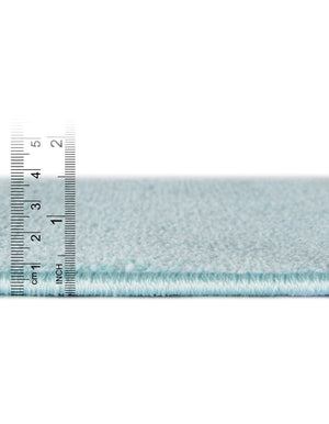 Teal 2' 2 x 3' Whimsy Kids Rectangle Rug