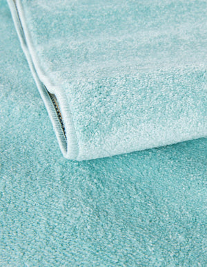 Teal 2' 2 x 3' Whimsy Kids Rectangle Rug