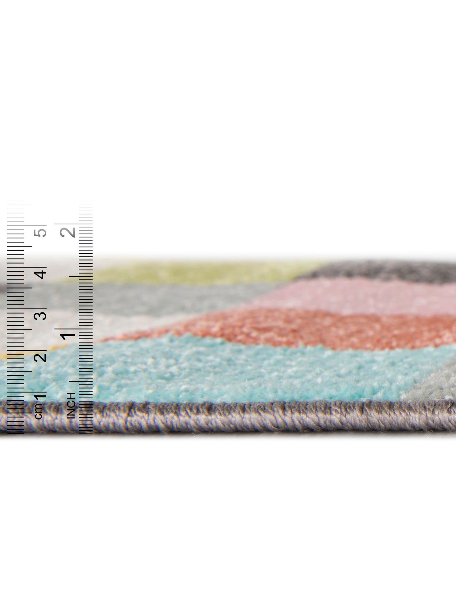 Multicolor 3' 3 x 3' 3 Whimsy Kids Round Area Rug for Baby Nursery, Toddler Playroom,  Bedrooms Playful Fun Design Easy Clean Carpet for Sale at Rug Engine