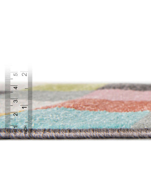 Multicolor 2' 2 x 4' Whimsy Kids Runner Rug