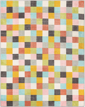 Multicolor 8' x 10' Whimsy Kids Rectangle Rug