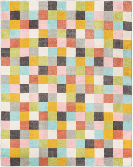 Multicolor 8' x 10' Whimsy Kids Rectangle Rug