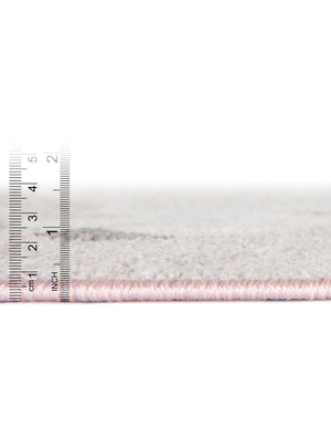 Pink 2' 2 x 3' Whimsy Kids Rectangle Rug