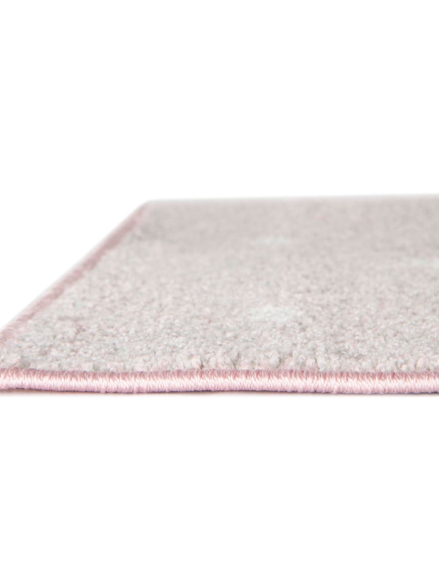 Pink 3' 11 x 5' 11 Whimsy Kids Rectangle Area Rug for Baby Nursery, Toddler Playroom,  Bedrooms Playful Fun Design Easy Clean Carpet for Sale at Rug Engine