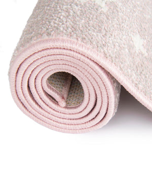 Pink 2' 2 x 3' Whimsy Kids Rectangle Rug