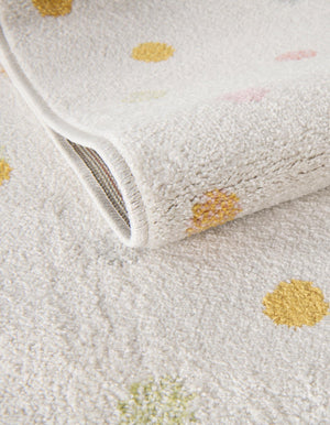 Ivory 4' x 6' Whimsy Kids Rectangle Rug
