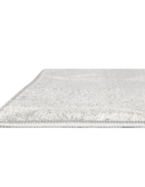 Gray 5' 3 x 8' Whimsy Kids Rectangle Rug