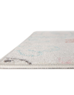 Ivory 4' x 6' Whimsy Kids Rectangle Rug