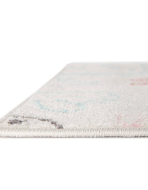 Ivory 2' 2 x 4' Whimsy Kids Runner Rug