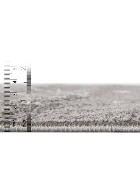 Gray 3' 3 x 3' 3 Whimsy Kids Round Area Rug for Baby Nursery, Toddler Playroom,  Bedrooms Playful Fun Design Easy Clean Carpet for Sale at Rug Engine