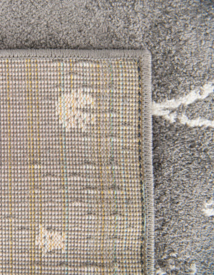 Gray 5' 3 x 8' Whimsy Kids Rectangle Rug
