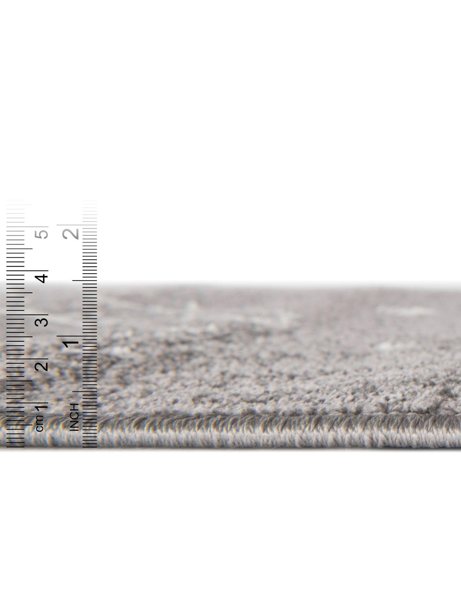 Gray 2' 2 x 6' 1 Whimsy Kids Runner Area Rug for Baby Nursery, Toddler Playroom, Bedrooms