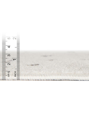 Ivory 3' 3 x 3' 3 Whimsy Kids Round Rug
