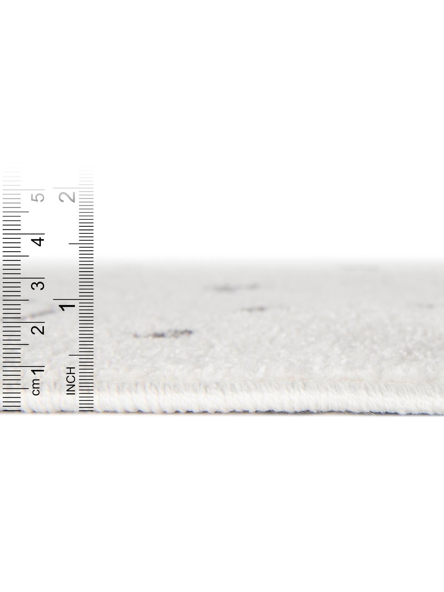 Ivory 7' 10 x 10' Whimsy Kids Rectangle Area Rug for Baby Nursery, Toddler Playroom, Bedrooms