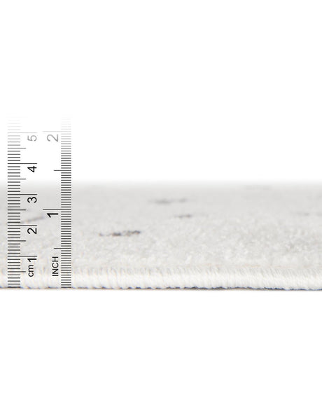 Ivory 7' 10 x 10' Whimsy Kids Rectangle Area Rug for Baby Nursery, Toddler Playroom,  Bedrooms Playful Fun Design Easy Clean Carpet for Sale at Rug Engine