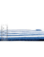 Washable Navy Blue and White 2' 7 x 10' Eco Verse Indoor Outdoor Washable Runner Area Rug Easy to Clean Stain Resistant & Durable Weather Resistant for Patio, Deck, Terrace, Balcony, Porch 100% PET Polyester (Recycled Plastic Bottles) for Sale at Rug Engine