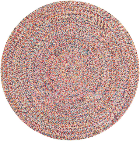 Washable Multicolor 3' 3 x 3' 3 Eco Verse Indoor Outdoor Washable Round Area Rug Easy to Clean Stain Resistant & Durable Weather Resistant for Patio, Deck, Terrace, Balcony, Porch 100% PET Polyester (Recycled Plastic Bottles) for Sale at Rug Engine