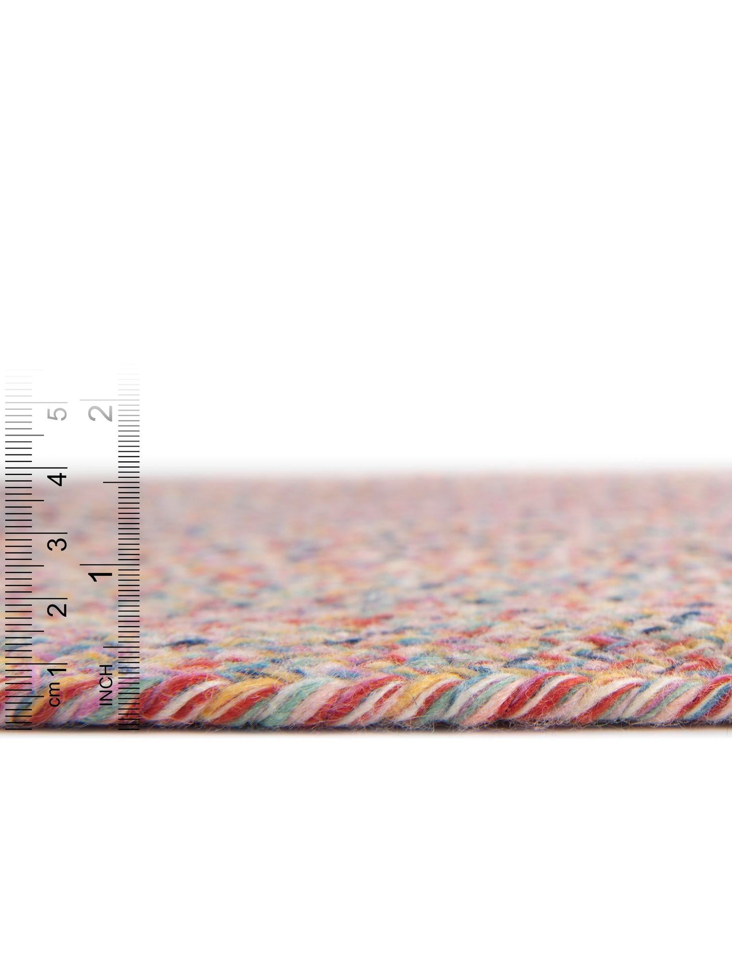 Washable Multicolor 7' 10 x 7' 10 Eco Verse Indoor Outdoor Washable Round Area Rug Easy to Clean Stain Resistant & Durable Weather Resistant for Patio, Deck, Terrace, Balcony, Porch 100% PET Polyester (Recycled Plastic Bottles) for Sale at Rug Engine