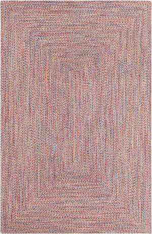 Multicolor 5' 3 x 8' Eco Verse Indoor Outdoor Washable Rectangle Rug