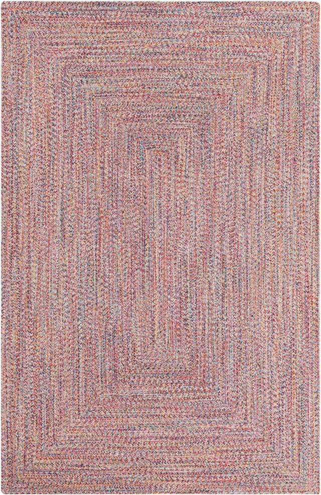 Multicolor 5' 3 x 8' Eco Verse Indoor Outdoor Washable Rectangle Rug