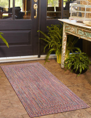 Washable Multicolor 2' 7 x 10' Eco Verse Indoor Outdoor Washable Runner Area Rug Easy to Clean Stain Resistant & Durable Weather Resistant for Patio, Deck, Terrace, Balcony, Porch 100% PET Polyester (Recycled Plastic Bottles) for Sale at Rug Engine