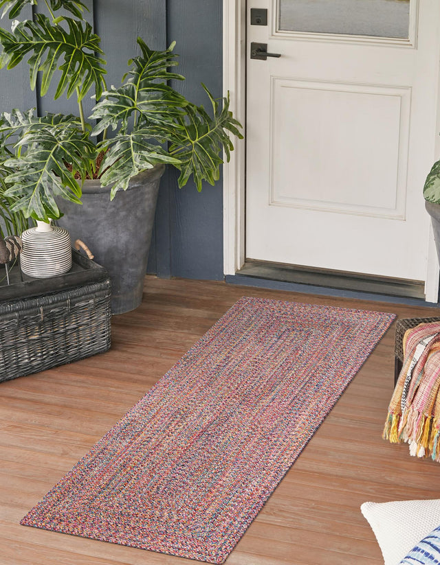Washable Multicolor 2' x 4' 1 Eco Verse Indoor Outdoor Washable Runner Area Rug Easy to Clean Stain Resistant & Durable Weather Resistant for Patio, Deck, Terrace, Balcony, Porch 100% PET Polyester (Recycled Plastic Bottles) for Sale at Rug Engine