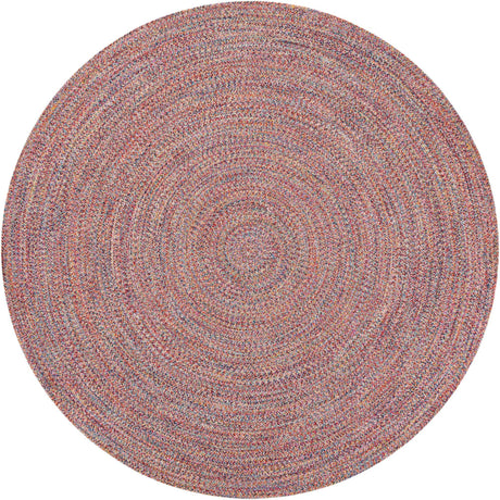 Washable Multicolor 7' 10 x 7' 10 Eco Verse Indoor Outdoor Washable Round Area Rug Easy to Clean Stain Resistant & Durable Weather Resistant for Patio, Deck, Terrace, Balcony, Porch 100% PET Polyester (Recycled Plastic Bottles) for Sale at Rug Engine