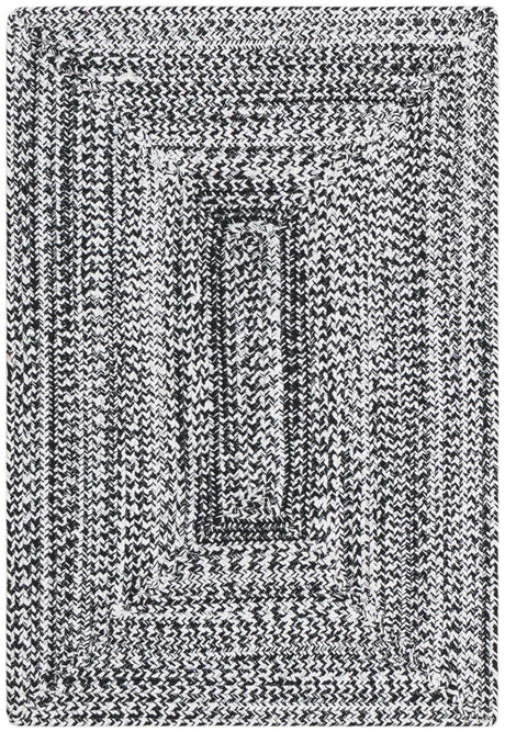 Washable Black and White 2' 2 x 3' 1 Eco Verse Indoor Outdoor Washable Rectangle Area Rug Easy to Clean Stain Resistant & Durable Weather Resistant for Patio, Deck, Terrace, Balcony, Porch 100% PET Polyester (Recycled Plastic Bottles) for Sale at Rug Engine