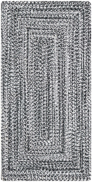 Washable Black and White 2' x 4' 1 Eco Verse Indoor Outdoor Washable Runner Area Rug Easy to Clean Stain Resistant & Durable Weather Resistant for Patio, Deck, Terrace, Balcony, Porch 100% PET Polyester (Recycled Plastic Bottles) for Sale at Rug Engine