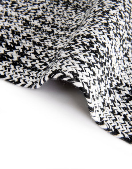Washable Black and White 7' 10 x 7' 10 Eco Verse Indoor Outdoor Washable Round Area Rug Easy to Clean Stain Resistant & Durable Weather Resistant for Patio, Deck, Terrace, Balcony, Porch 100% PET Polyester (Recycled Plastic Bottles) for Sale at Rug Engine