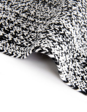 Washable Black and White 5' 3 x 5' 3 Eco Verse Indoor Outdoor Washable Round Area Rug Easy to Clean Stain Resistant & Durable Weather Resistant for Patio, Deck, Terrace, Balcony, Porch 100% PET Polyester (Recycled Plastic Bottles) for Sale at Rug Engine