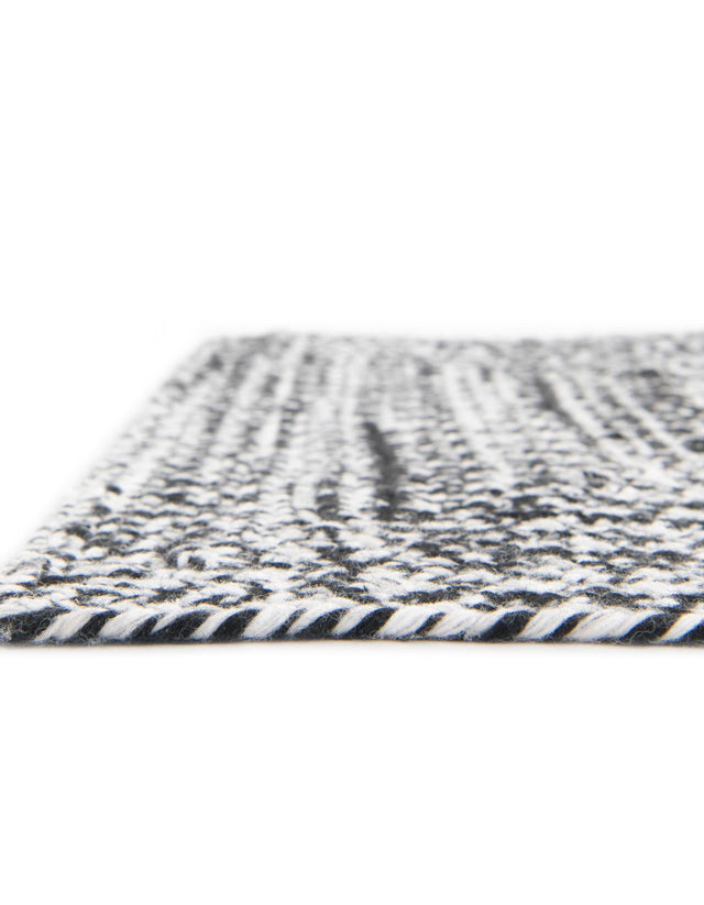 Washable Black and White 2' 2 x 3' 1 Eco Verse Indoor Outdoor Washable Rectangle Area Rug Easy to Clean Stain Resistant & Durable Weather Resistant for Patio, Deck, Terrace, Balcony, Porch 100% PET Polyester (Recycled Plastic Bottles) for Sale at Rug Engine