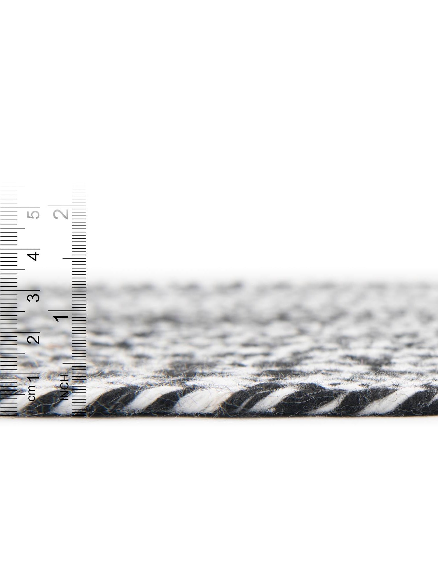 Washable Black and White 2' x 6' 1 Eco Verse Indoor Outdoor Washable Runner Area Rug Easy to Clean Stain Resistant & Durable Weather Resistant for Patio, Deck, Terrace, Balcony, Porch 100% PET Polyester (Recycled Plastic Bottles) for Sale at Rug Engine