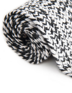 Washable Black and White 2' x 6' 1 Eco Verse Indoor Outdoor Washable Runner Area Rug Easy to Clean Stain Resistant & Durable Weather Resistant for Patio, Deck, Terrace, Balcony, Porch 100% PET Polyester (Recycled Plastic Bottles) for Sale at Rug Engine