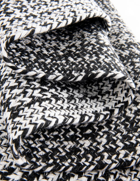 Washable Black and White 2' x 8' Eco Verse Indoor Outdoor Washable Runner Area Rug Easy to Clean Stain Resistant & Durable Weather Resistant for Patio, Deck, Terrace, Balcony, Porch 100% PET Polyester (Recycled Plastic Bottles) for Sale at Rug Engine