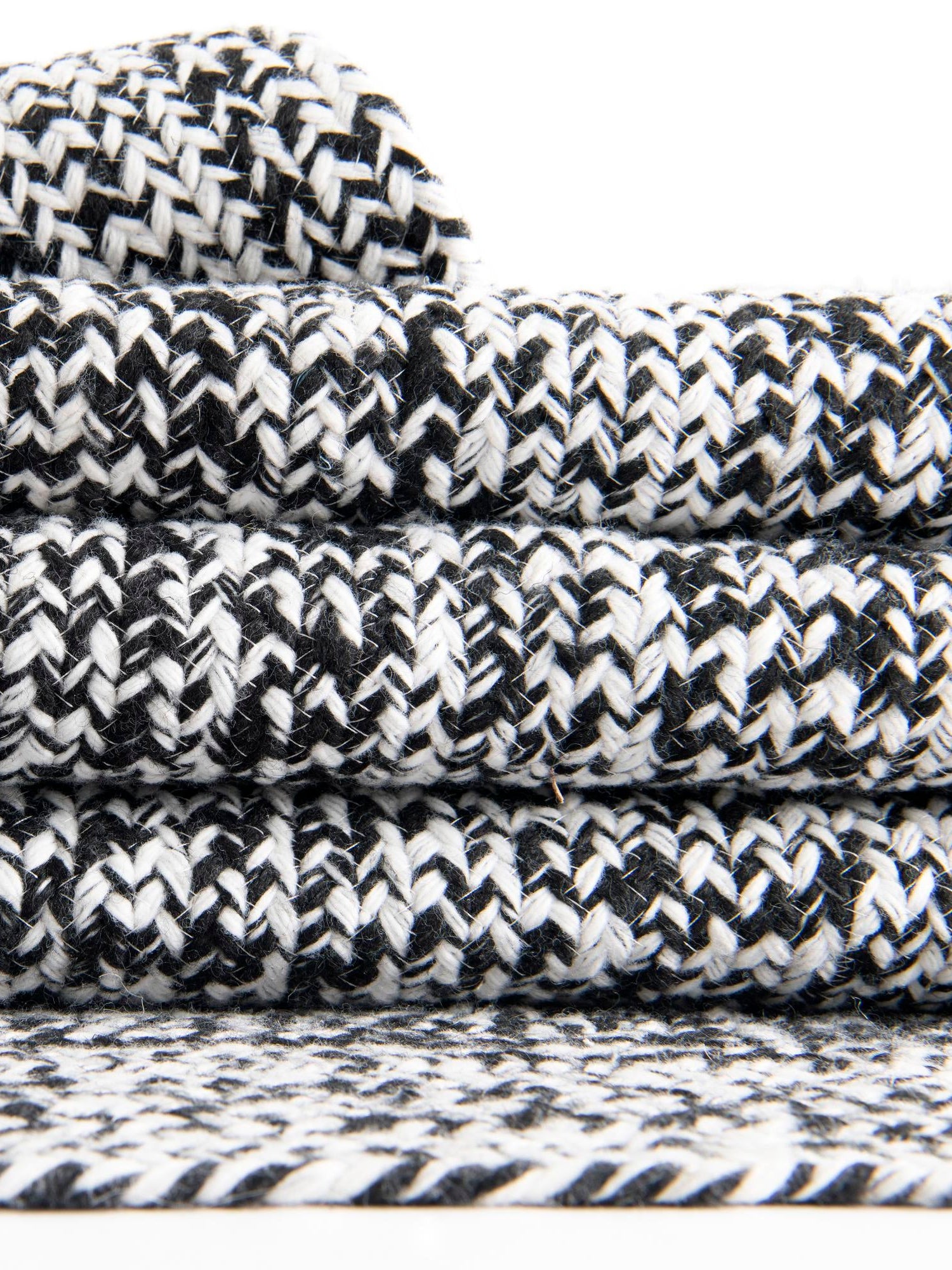 Washable Black and White 2' x 6' 1 Eco Verse Indoor Outdoor Washable Runner Area Rug Easy to Clean Stain Resistant & Durable Weather Resistant for Patio, Deck, Terrace, Balcony, Porch 100% PET Polyester (Recycled Plastic Bottles) for Sale at Rug Engine