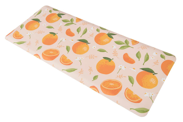 Anti-Fatigue Light Pink 2' x 5' Comfort Standing Mat Runner Area Rug for Kitchen, Bath, Laundry Room, Office Colorful PVC Durable Non-Slip Water Resistant Spill Proof Rug Thick Rubber for Sale at Rug Engine