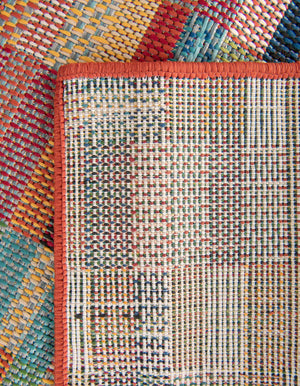 Multicolor 4' 1 x 6' 1 Baja Outdoor Rectangle Rug