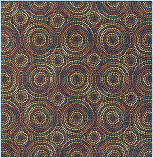 Multicolor 10' x 10' Baja Outdoor Square Area Rug Weather Resistant for Patio, Deck, Terrace, Balcony, Porch 100% Polypropylene Modern Outside Decor for Sale at Rug Engine
