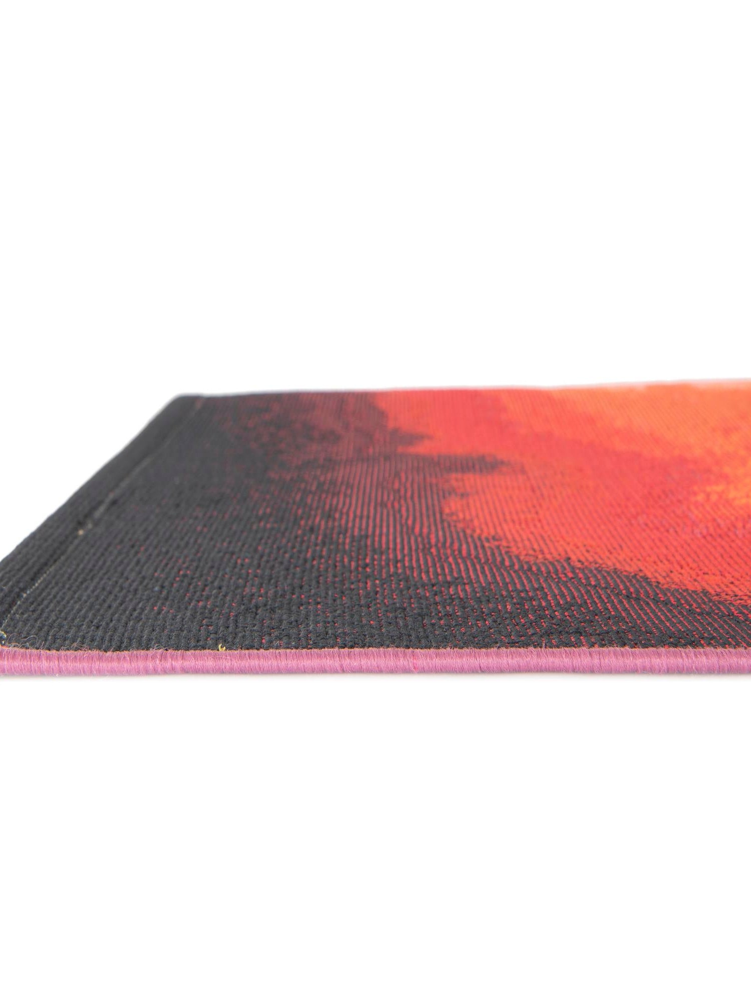 Gray and Pink 5' 3 x 8' Outdoor Modern Rectangle Area Rug Weather Resistant for Patio, Deck, Terrace, Balcony, Porch 100% Polypropylene Modern Outside Carpet for Sale at Rug Engine