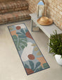 Blue 2' 7 x 10' Baja Outdoor Runner Area Rug Weather Resistant for Patio, Deck, Terrace, Balcony, Porch 100% Polypropylene Modern Outside Decor for Sale at Rug Engine
