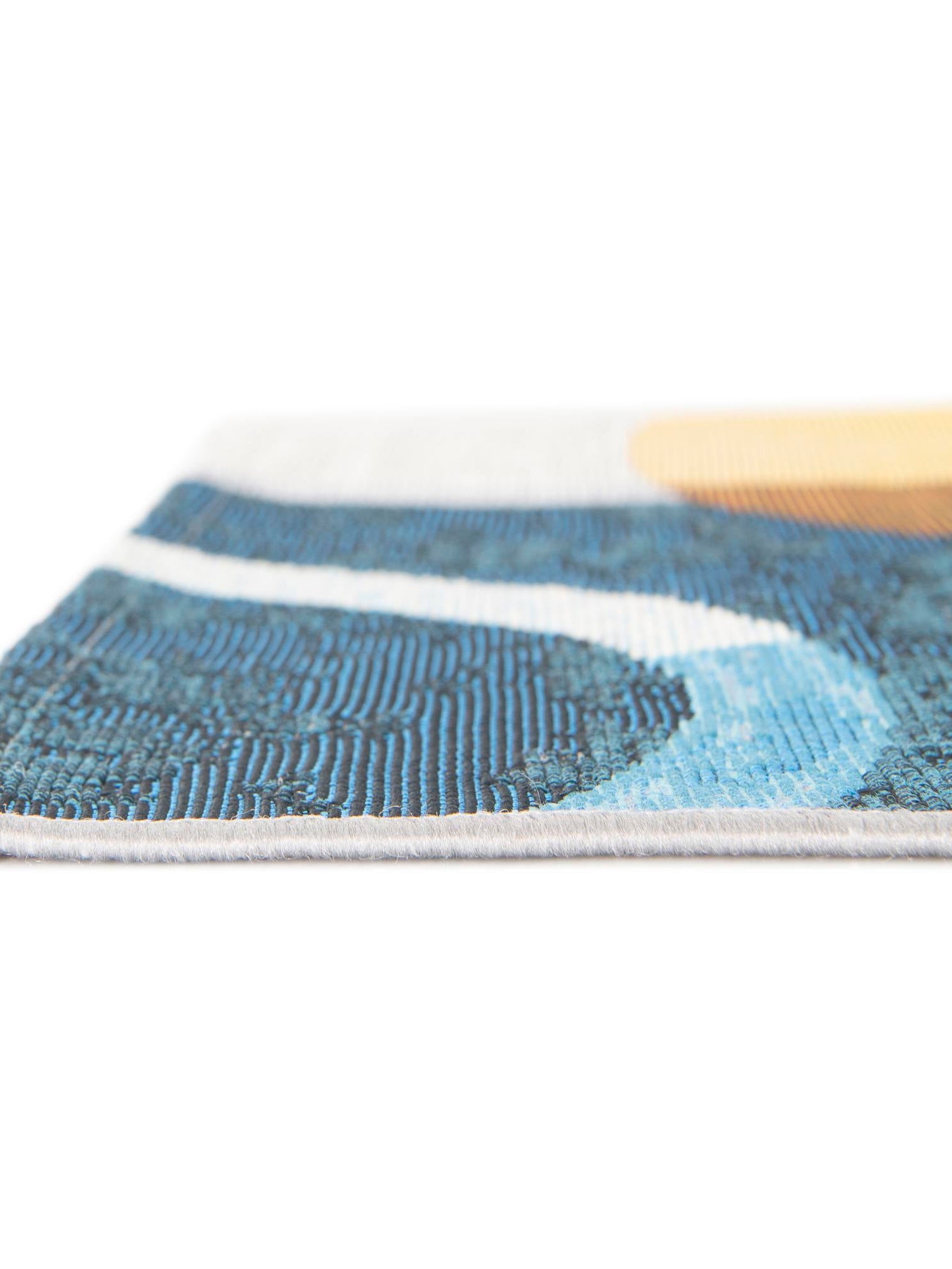 Multicolor 2' 7 x 10' Outdoor Modern Runner Area Rug Weather Resistant for Patio, Deck, Terrace, Balcony, Porch 100% Polypropylene Modern Outside Carpet for Sale at Rug Engine